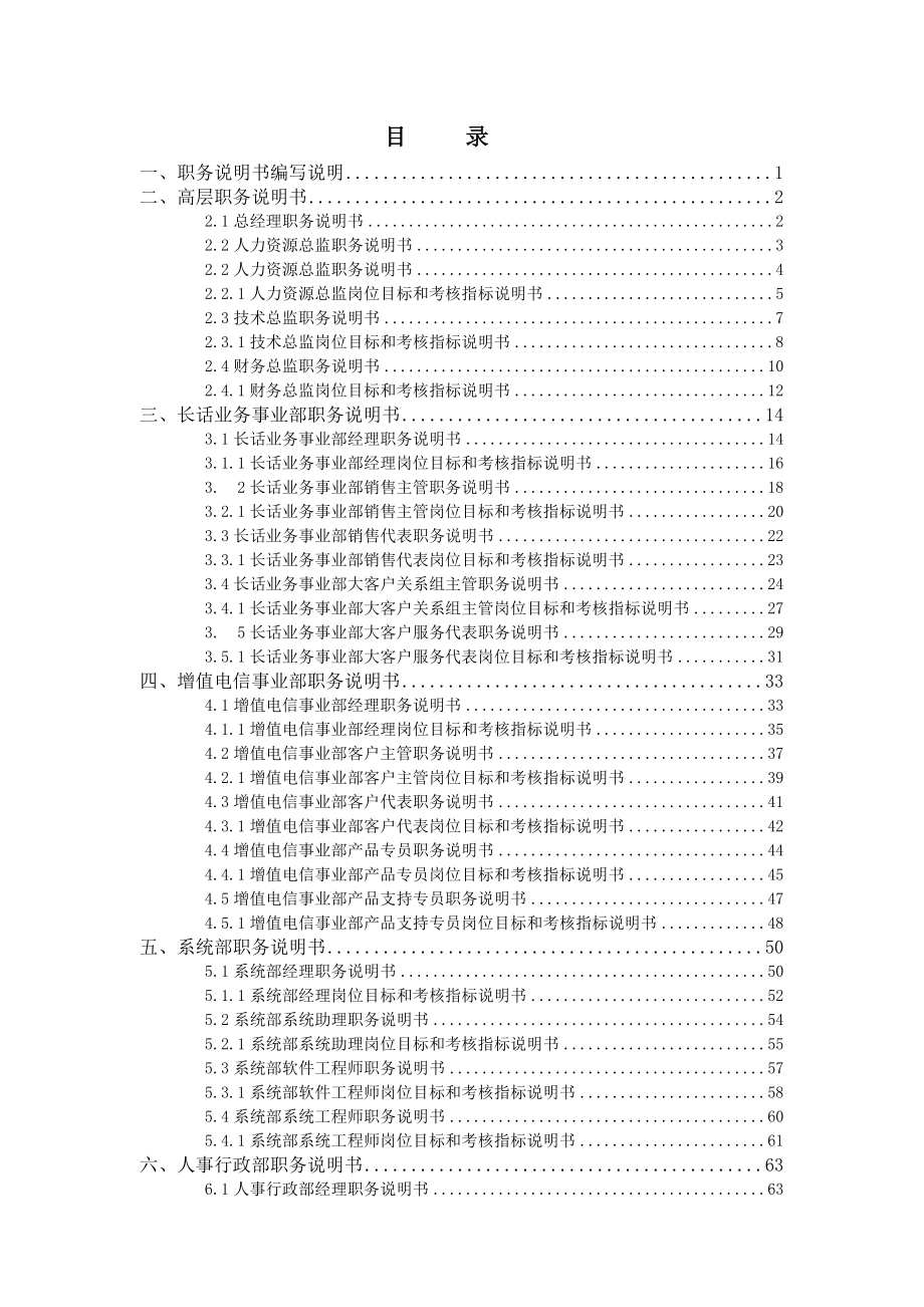 北京国安创想通信技术有限公司职务说明书文件.docx_第3页