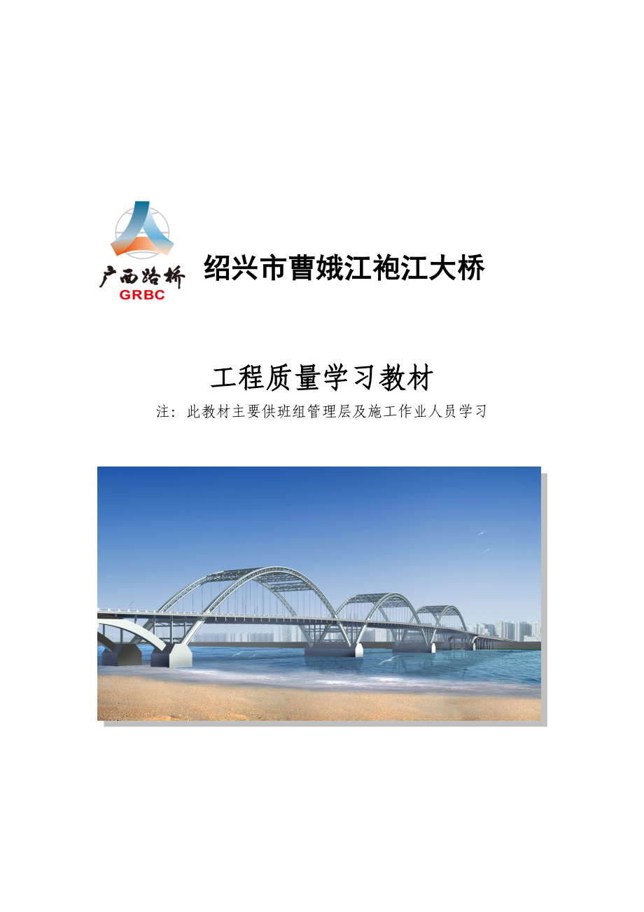 某大桥工程质量学习教材.docx_第1页