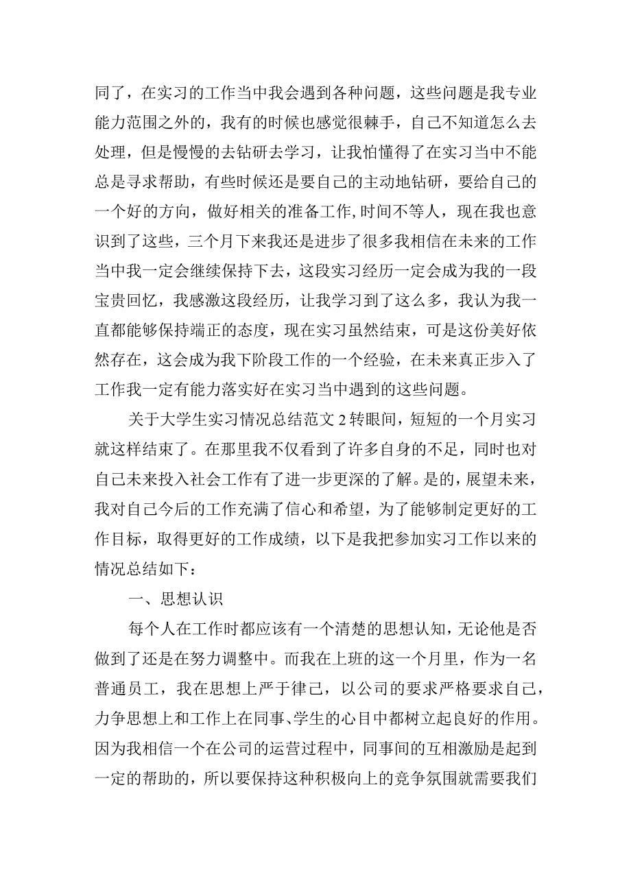 关于大学生实习情况总结范文四篇.docx_第2页