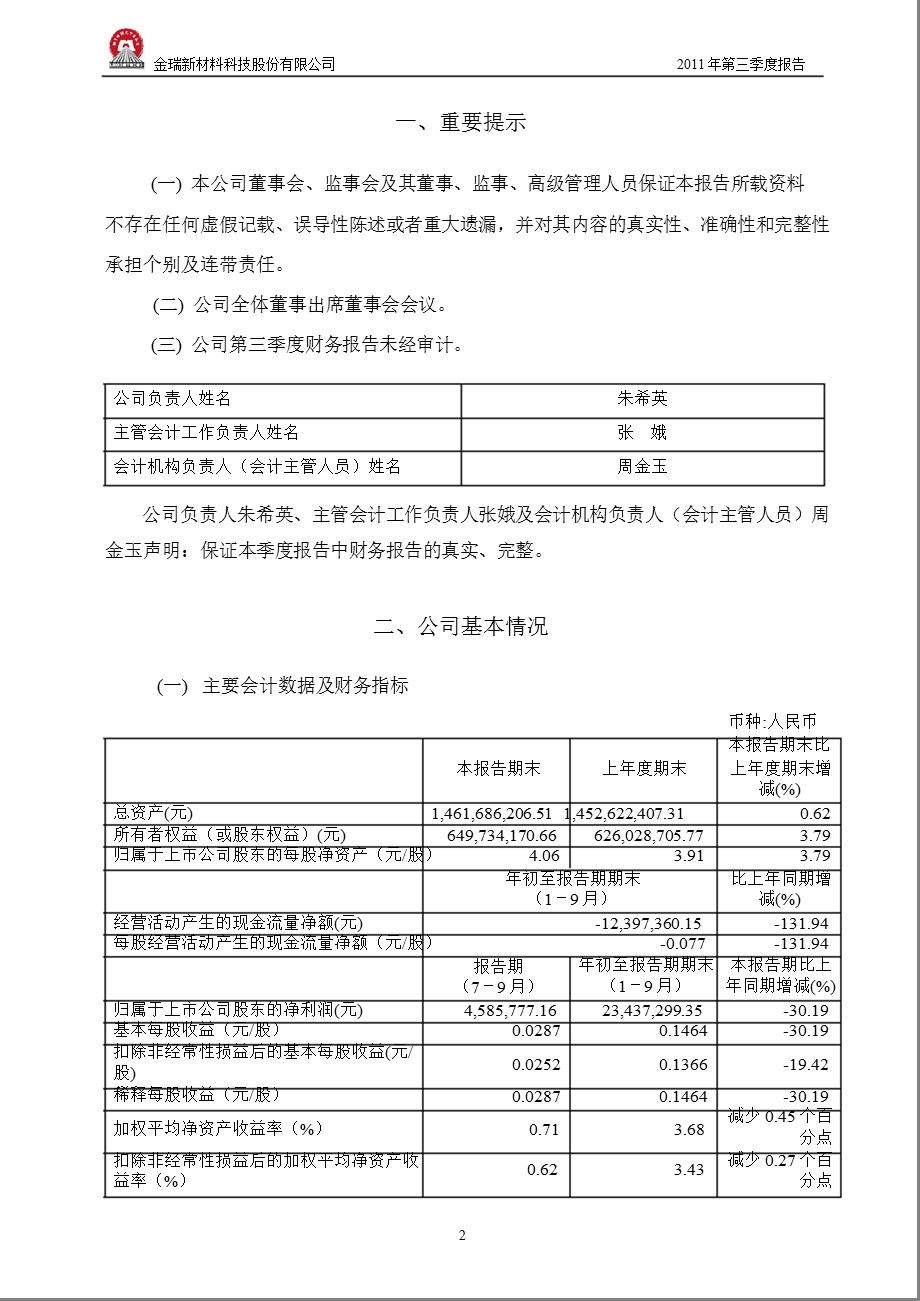 600390金瑞科技第三季度季报.ppt_第3页