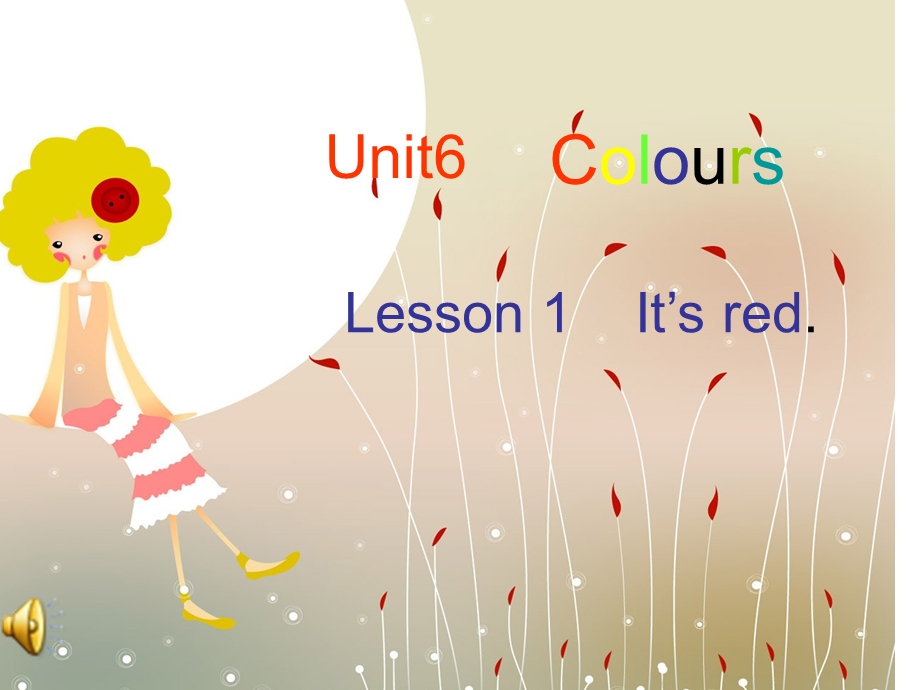 外研版小学英语三级上册Module4 Colours Unit1 It’s red　课件.ppt_第1页