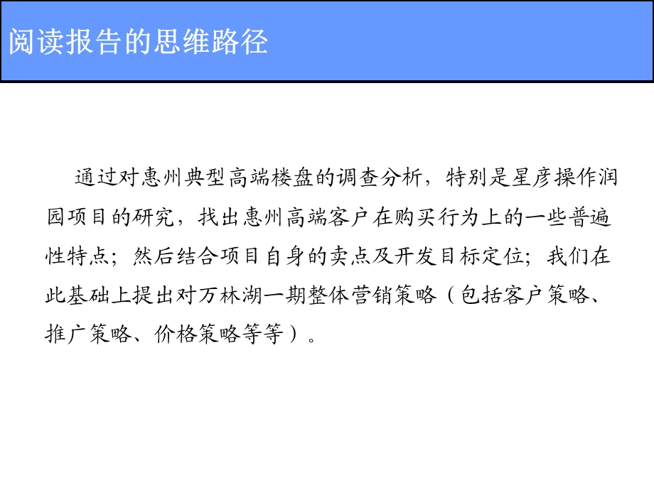 星彦惠州万林湖房地产项目营销策略报告194页31M.ppt_第3页