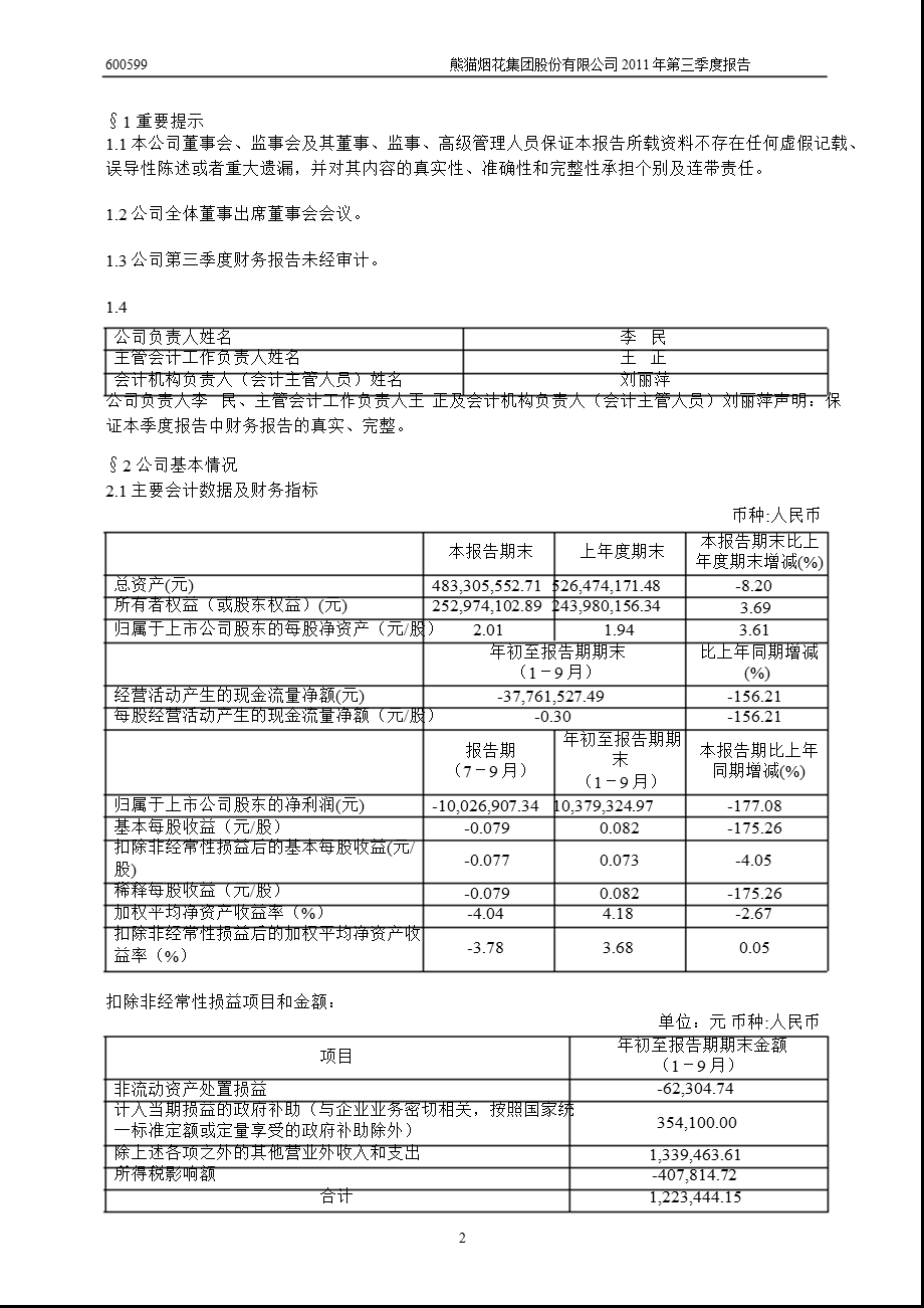 600599 熊猫烟花第三季度季报.ppt_第3页