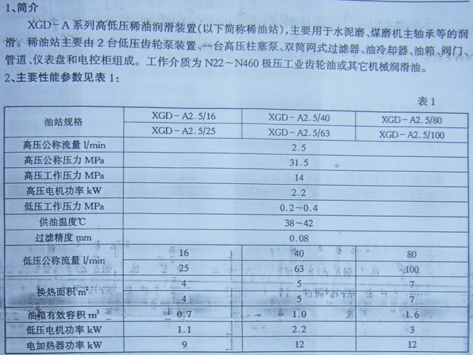 XGDA系列高低压稀油润滑装置使用说明书(04B002SM)(磨机).ppt_第3页