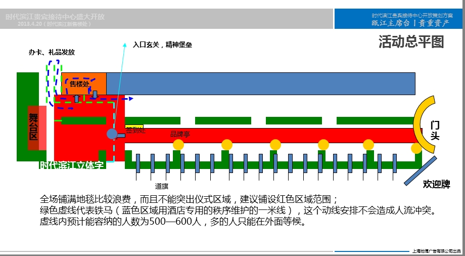 时代滨江楼盘地产项目贵宾接待中心盛大开放活动执行策划方案.ppt_第3页