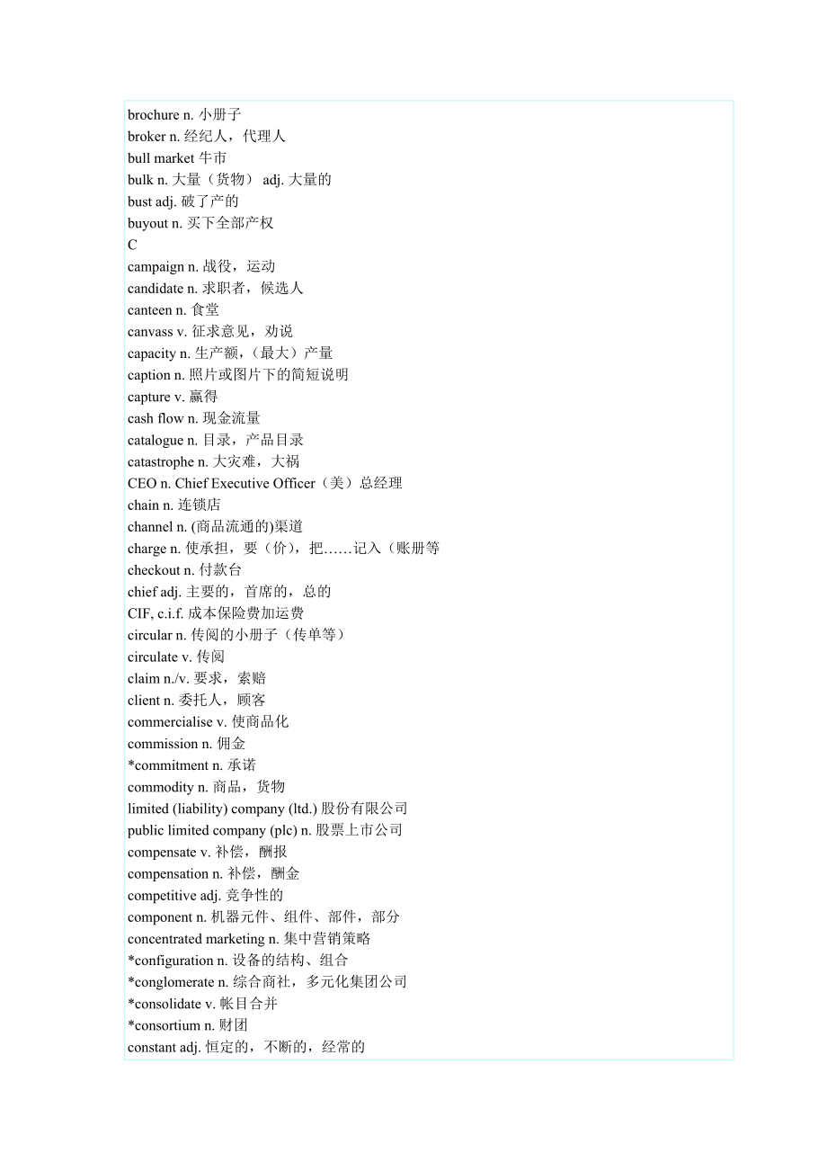 BEC中级、高级考试词汇.doc_第3页