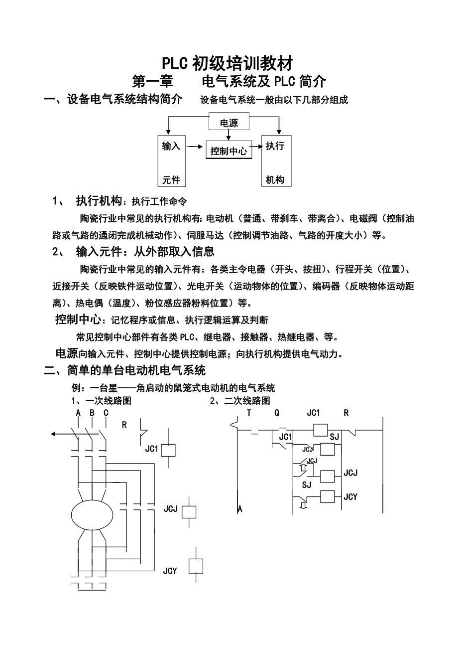 欧姆龙PLC编程入门初级培训教材【精编版】.doc_第1页