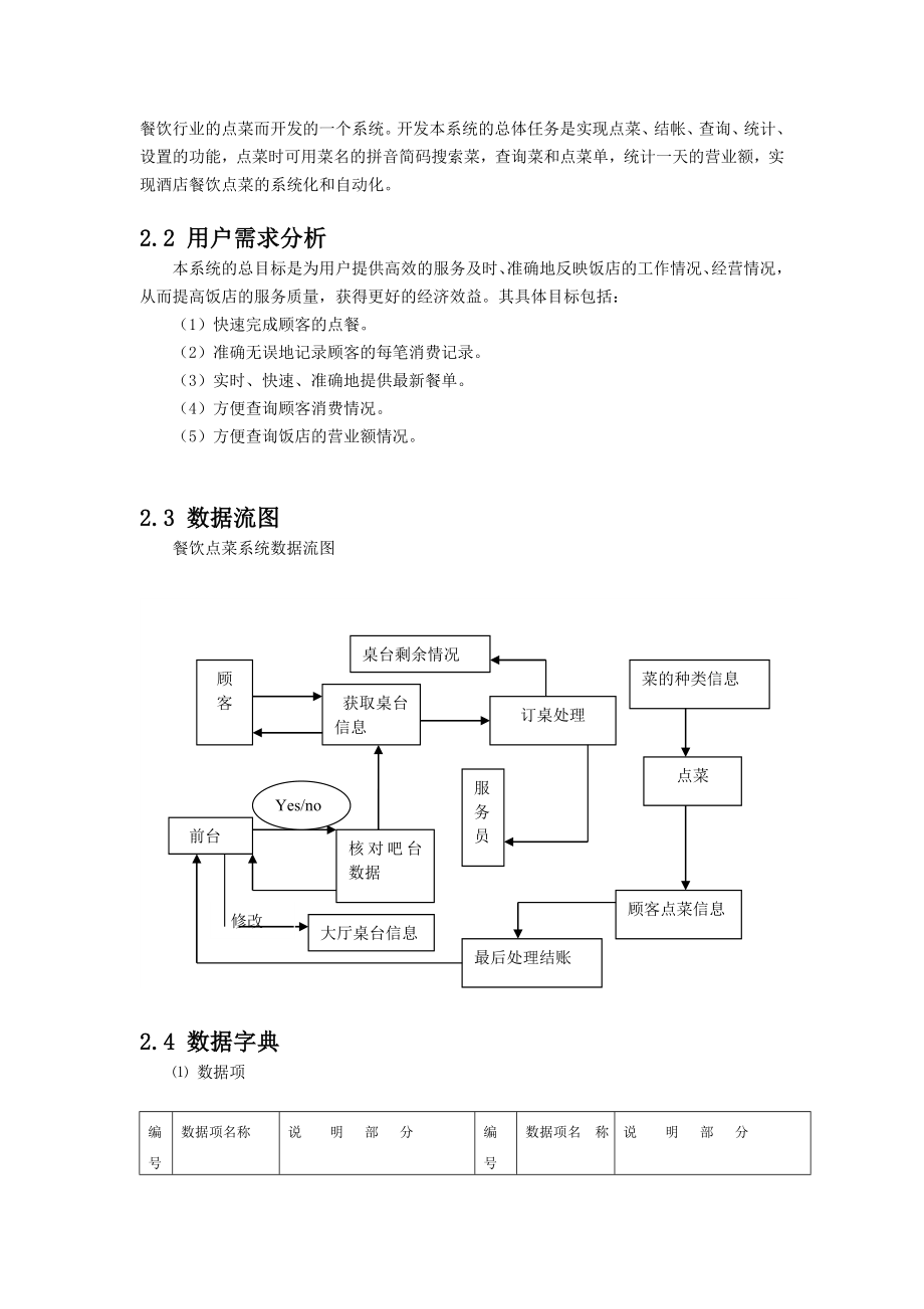 (最新)数据库 设计 点菜系统.doc_第3页