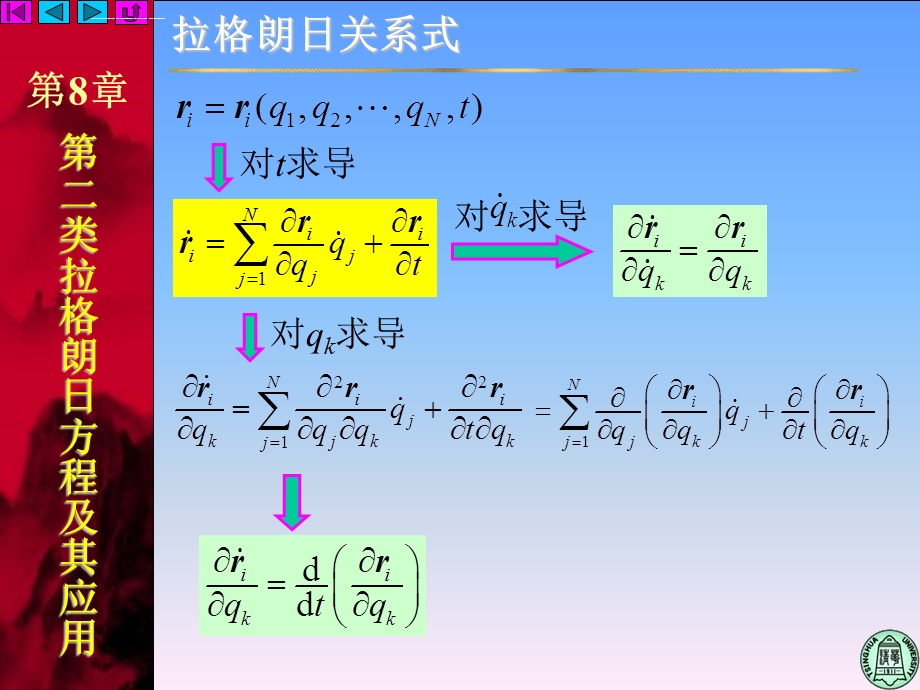 清华大学本校用理论力学课件8-1第二类拉格朗日方程.ppt_第3页