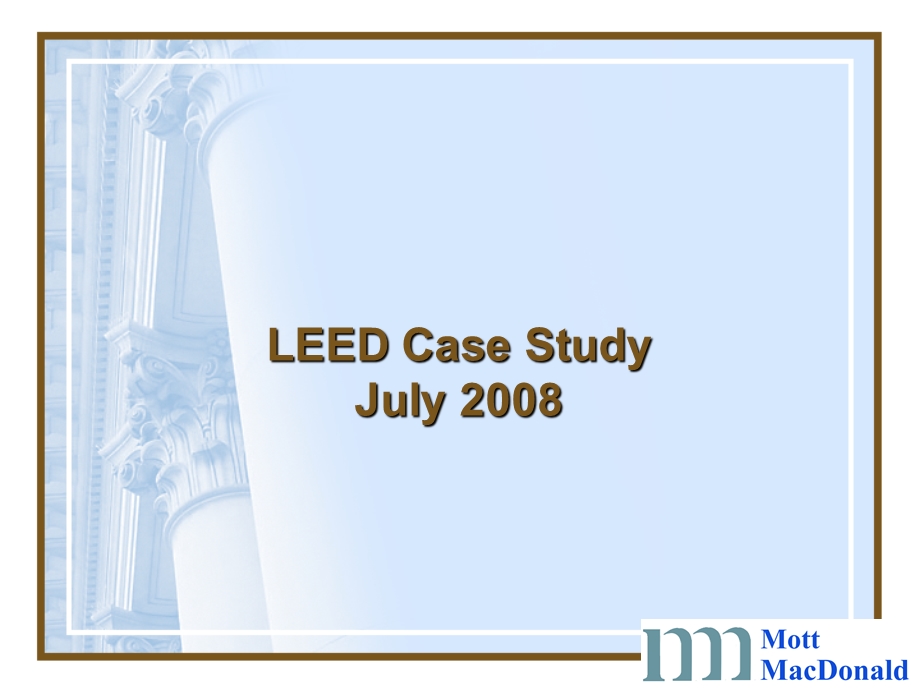 LEED Case Study个案研究.ppt_第1页