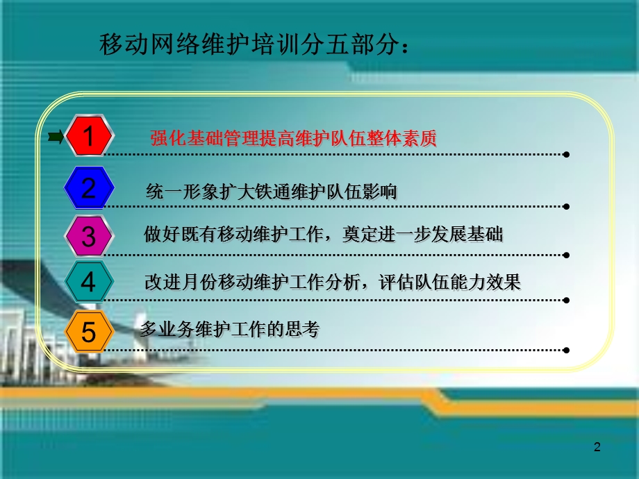 移动网络维护培训教材.ppt_第2页