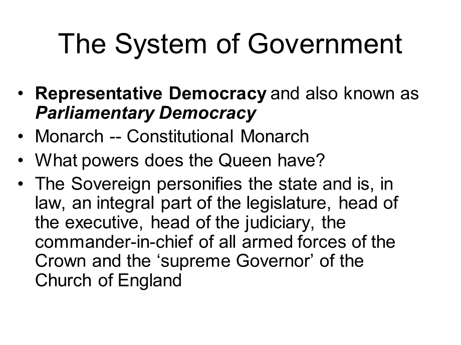 【外语课件】Chapter 13 System of Government.ppt_第2页