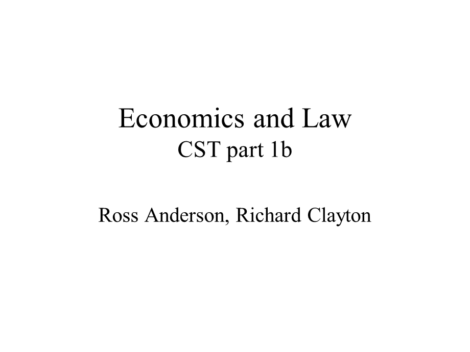 Economics and Law.ppt_第1页