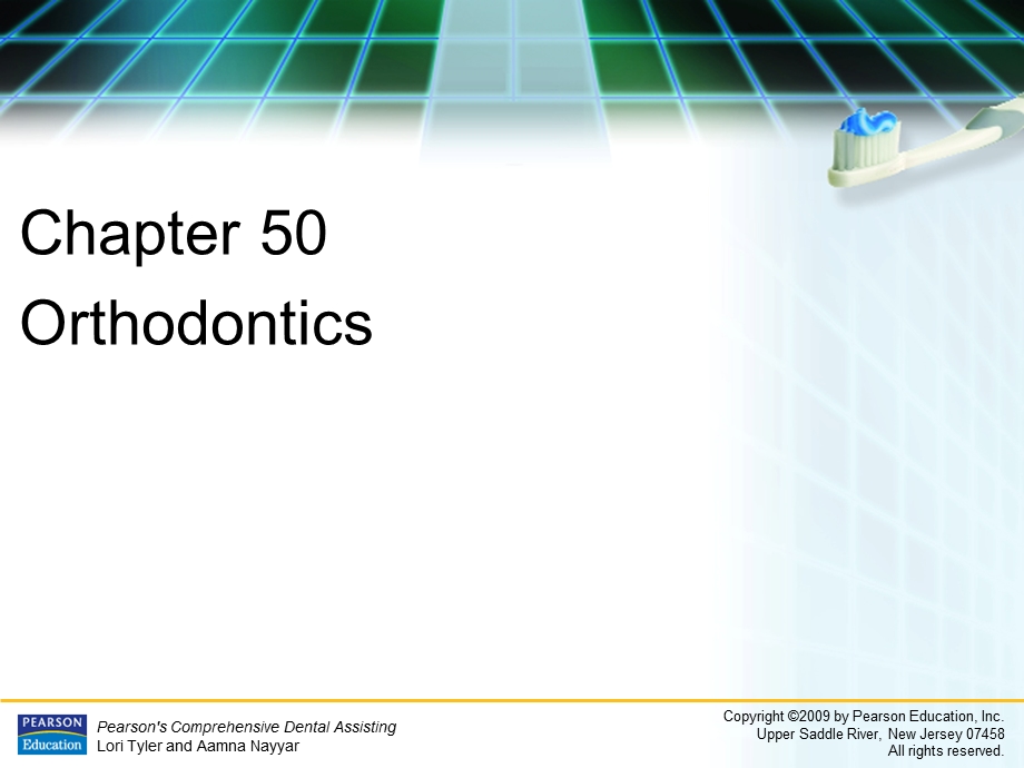 Ch 50 OrthodonticsIntelliTec Classweb.ppt_第1页