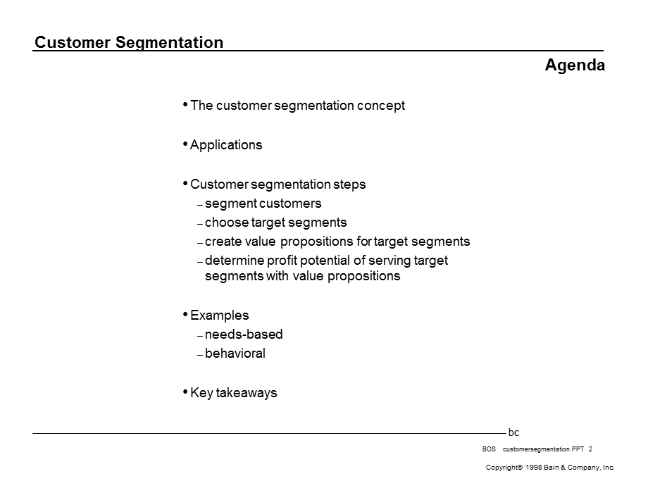 贝恩战略分析方法市场营销customersegmentation020.ppt_第2页