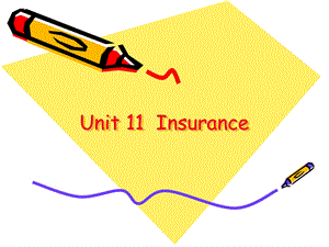 外贸函电 unit11 insurance.ppt