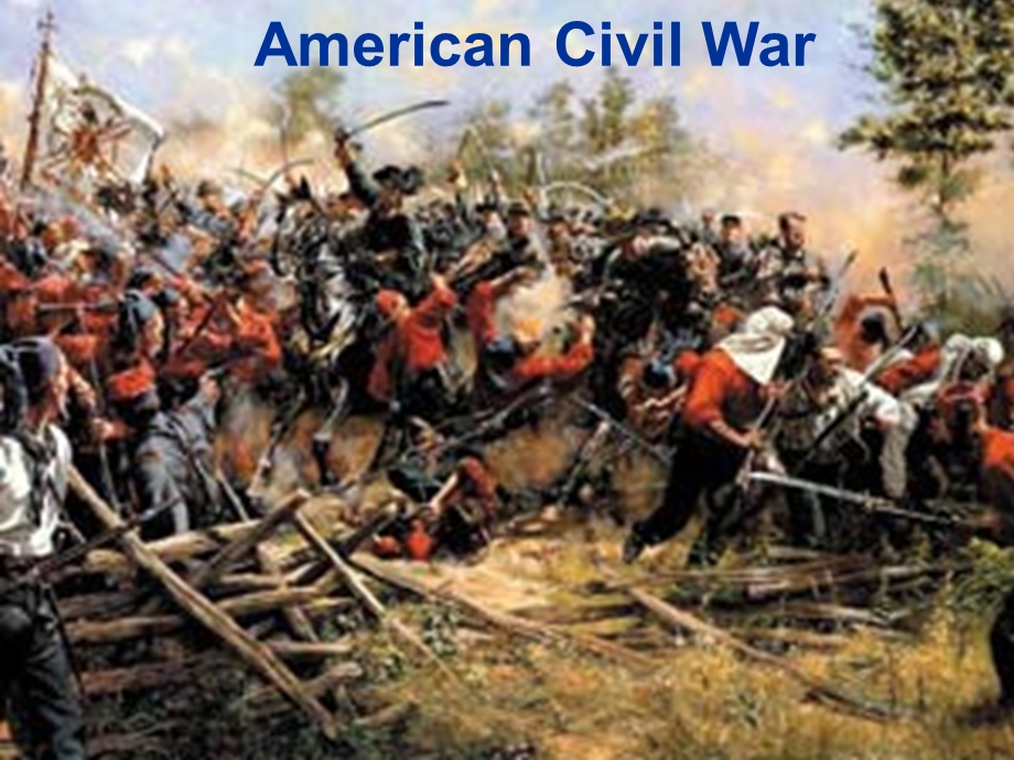 American Civil War美国内战英文简介.ppt.ppt_第1页