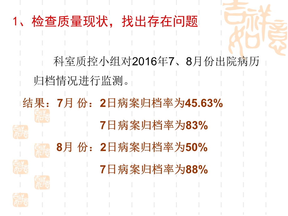 肾内科提高病历7天归档率的PDCA图文.ppt_第3页