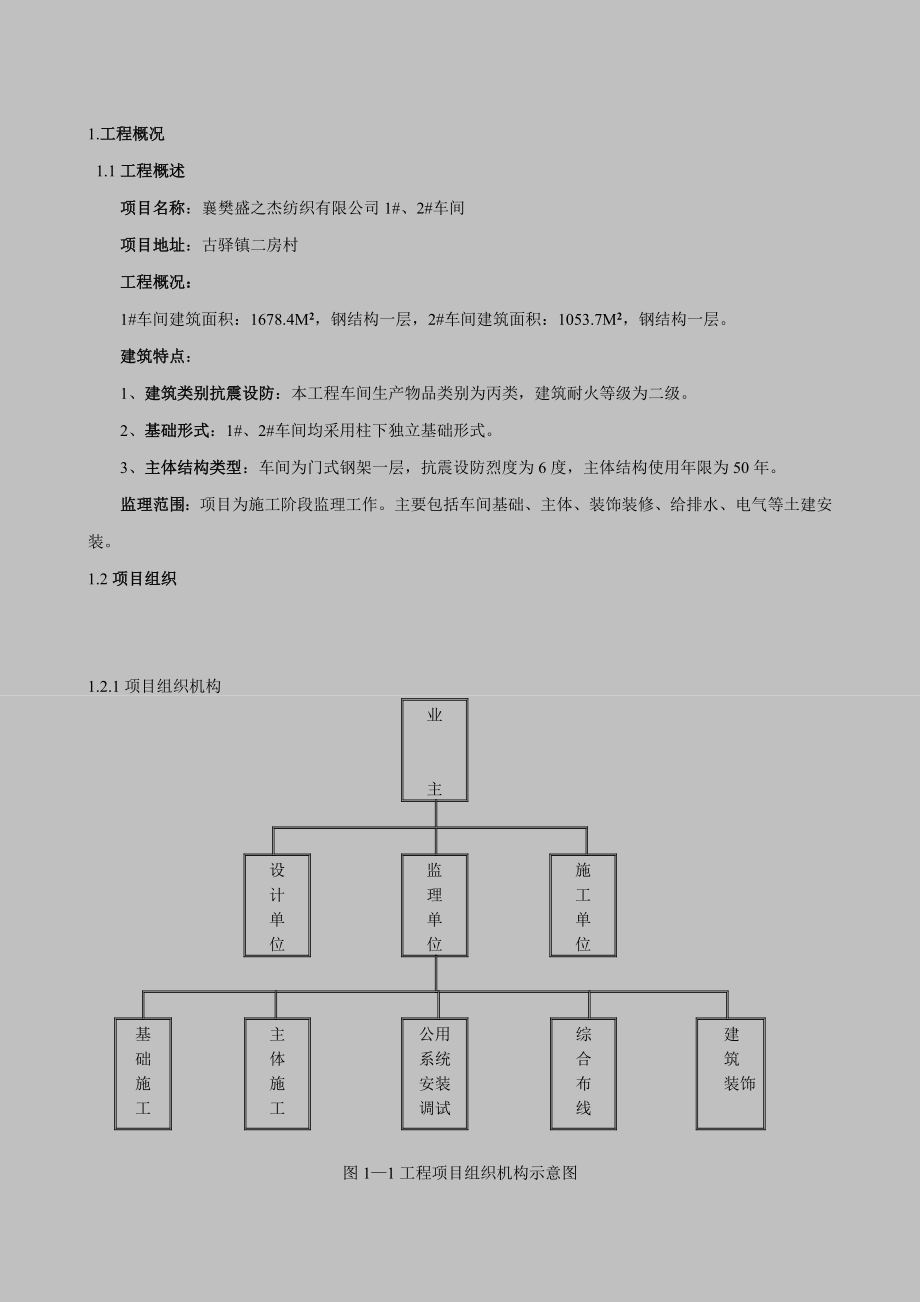 土建含钢构监理规划.doc_第1页