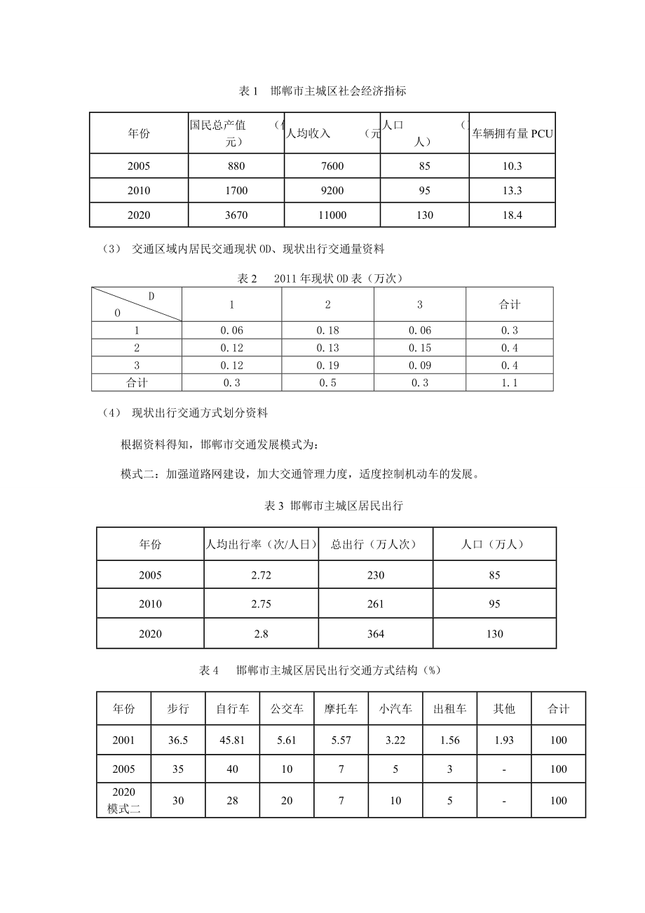 课程设计交通区域交通路网优化设计.doc_第3页