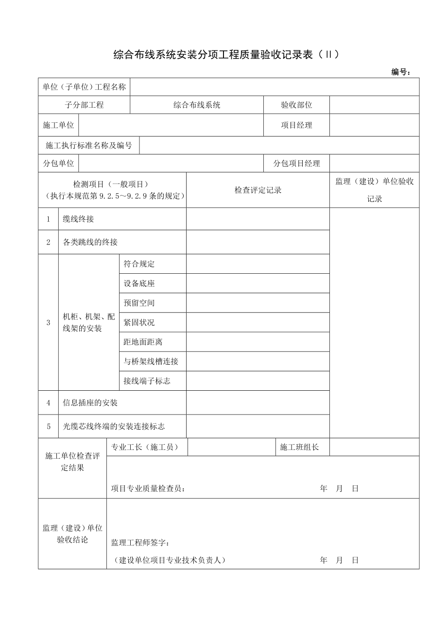 安装检验批质量验收记录表汇总.doc_第3页