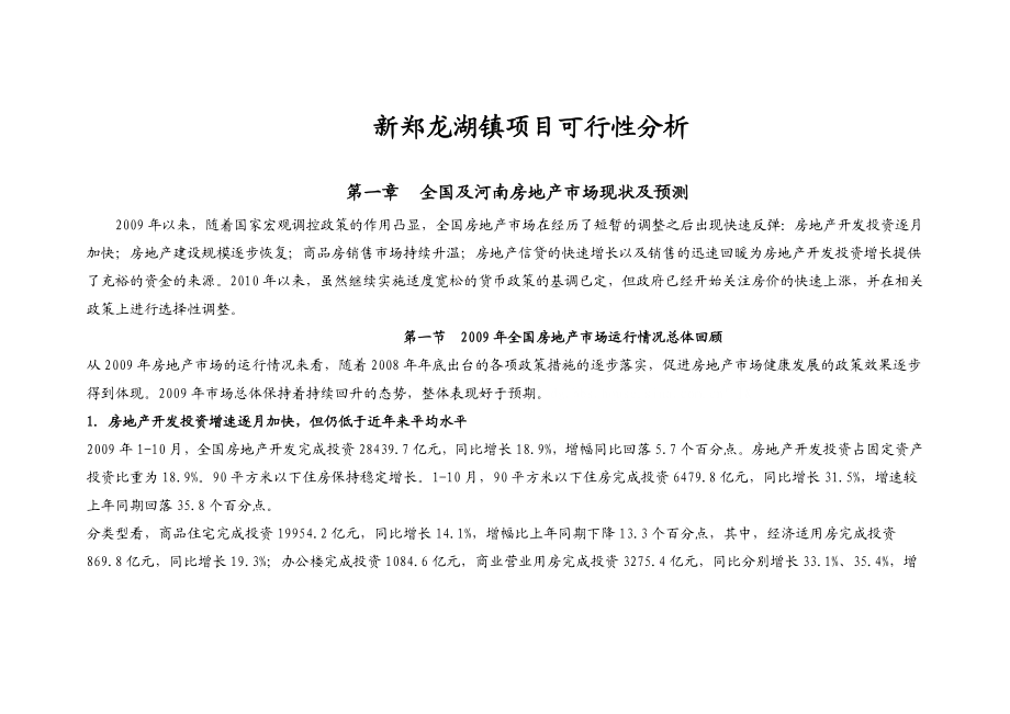 新郑龙湖镇项目可行性分析.doc_第1页