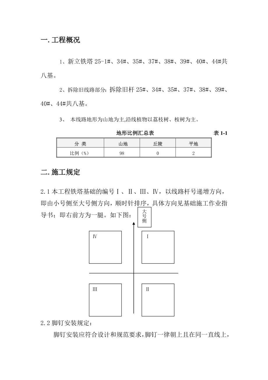 110kV线路正东线组塔施工方案.doc_第2页