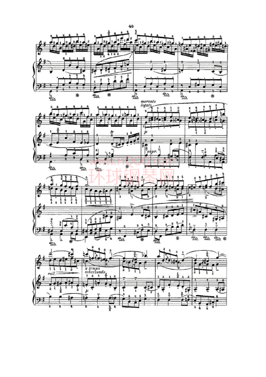 肖邦《练习曲》Fr.Chopin No 3 钢琴谱.docx_第2页