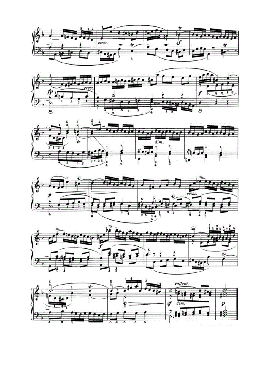 巴赫《平均律钢琴曲集·第一卷》之赋格曲（NO.6） 钢琴谱.docx_第2页