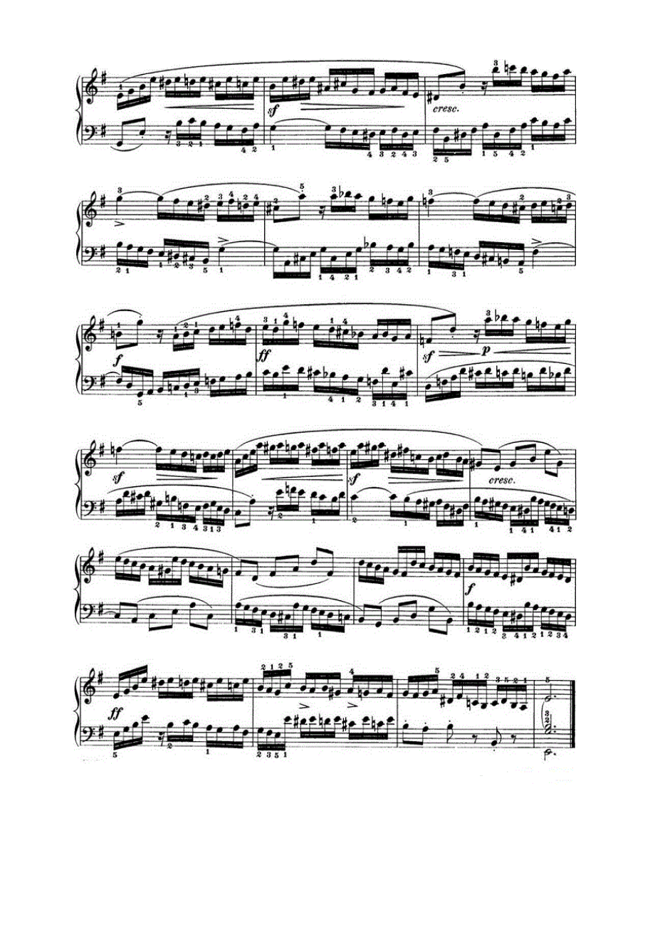 巴赫《平均律钢琴曲集·第一卷》之赋格曲（NO.10） 钢琴谱.docx_第2页