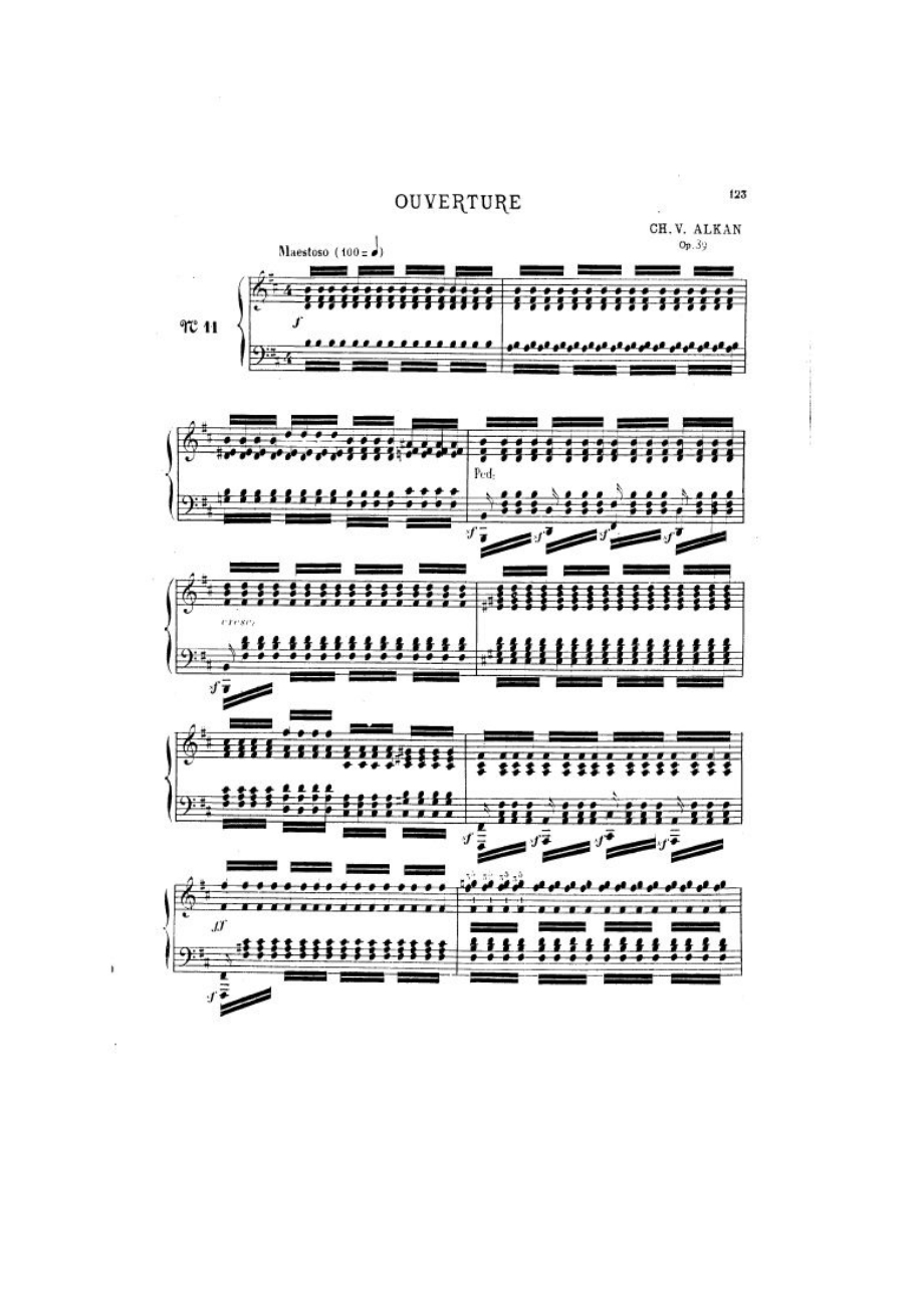 首小调练习曲 12 Etudes in All Minor Keys Op.39 钢琴谱_7.docx_第1页