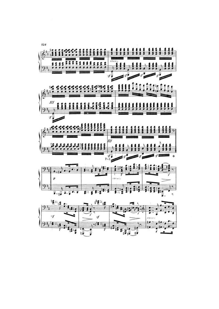 首小调练习曲 12 Etudes in All Minor Keys Op.39 钢琴谱_7.docx_第2页