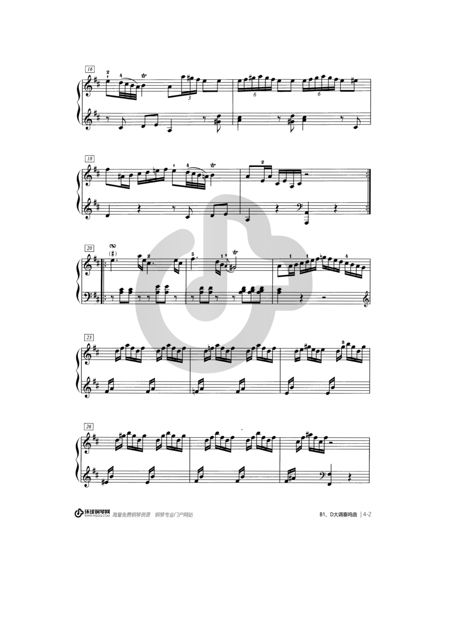 第一乐章—海顿 钢琴谱.docx_第2页