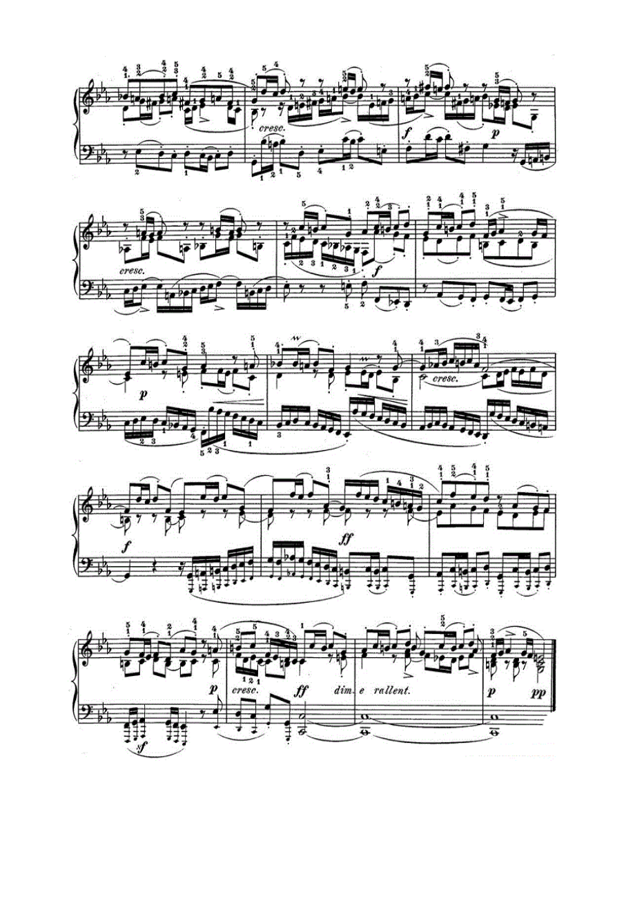 巴赫《平均律钢琴曲集·第一卷》之赋格曲（NO.2） 钢琴谱.docx_第2页