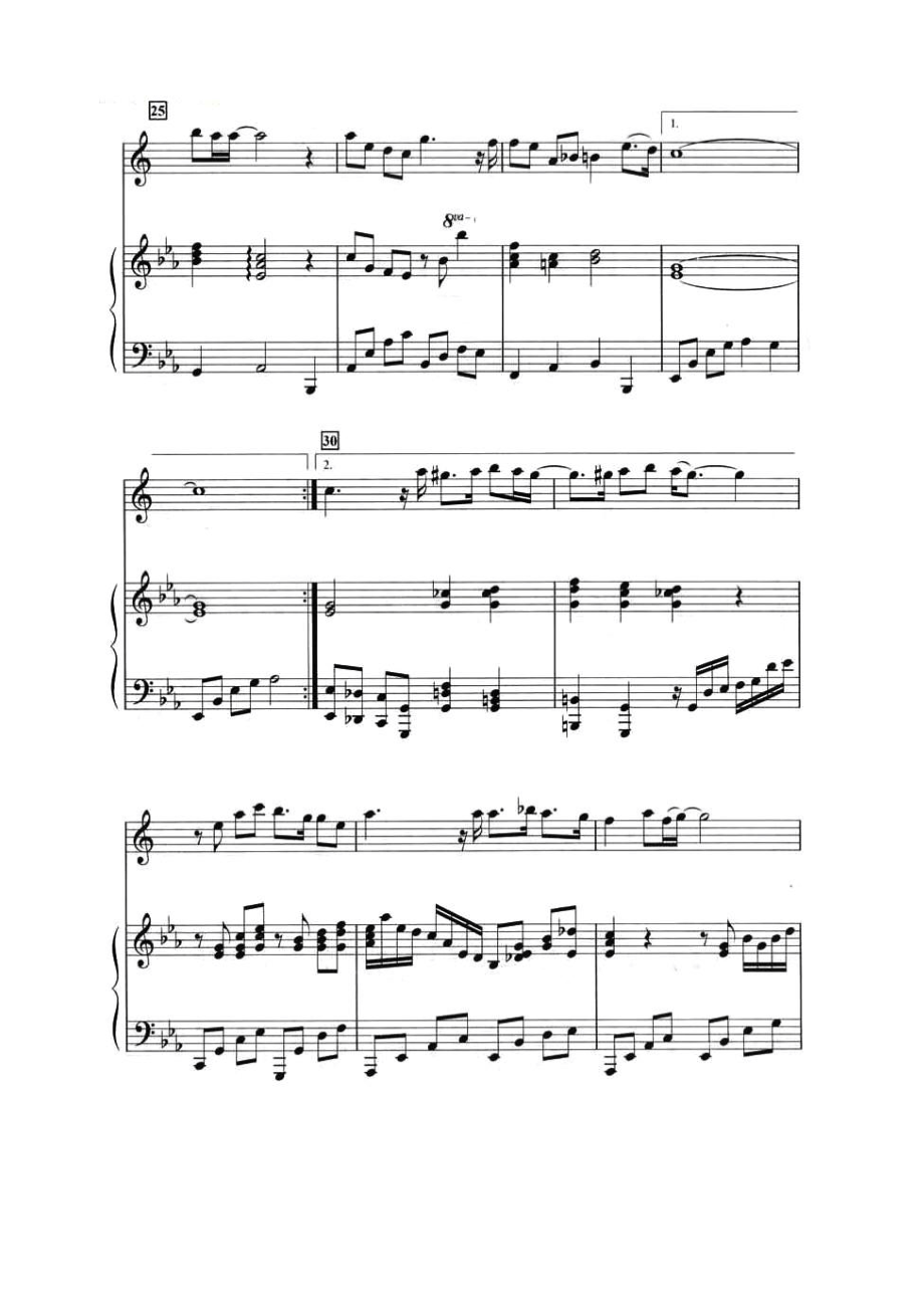 I Believe（萨克斯+钢琴伴奏） 萨克斯谱.docx_第3页