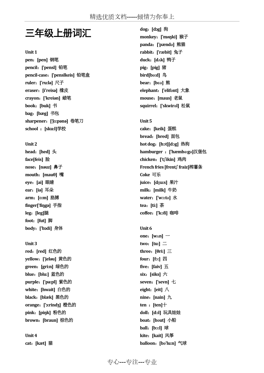 人教版小学三到六年级英语单词大全(带音标).doc_第1页