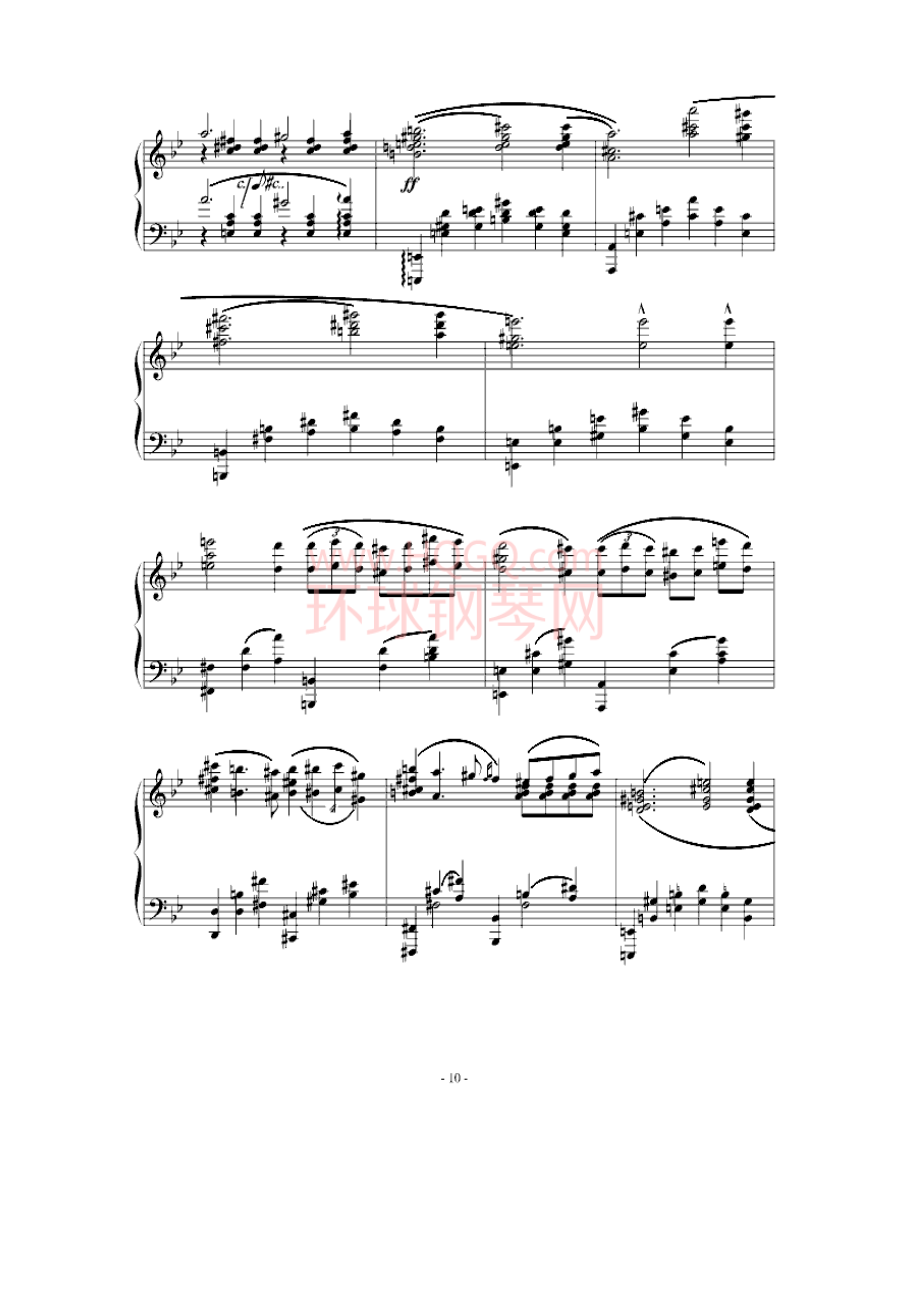 G minor Ballade（G小调叙事曲 [版本一]） 钢琴谱.docx_第2页