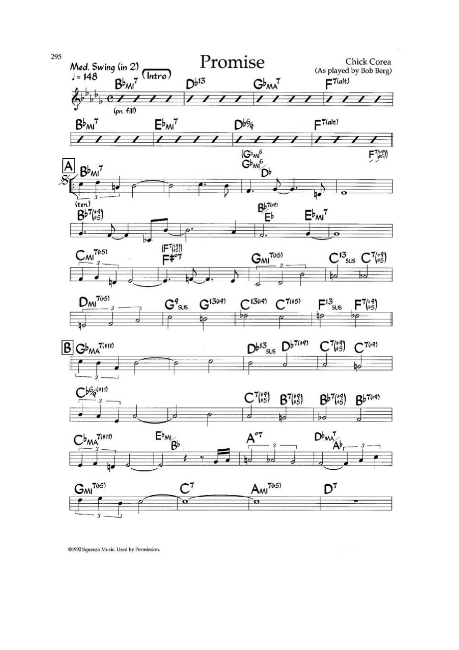 Promise（爵士钢琴曲） 钢琴谱.docx_第1页