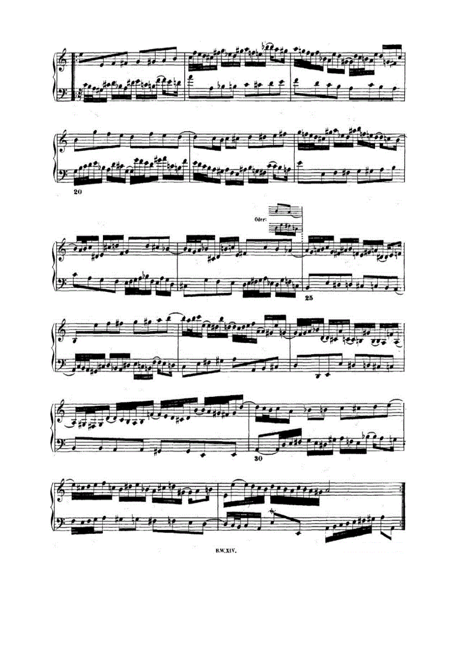 巴赫《平均律钢琴曲集·第二卷》之前奏曲（NO.20） 钢琴谱.docx_第2页