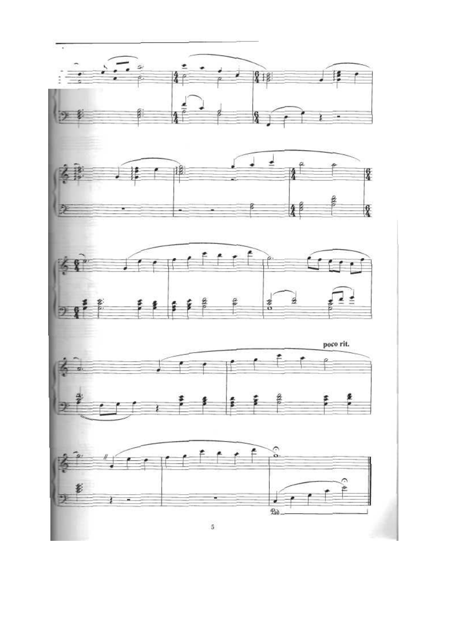 The Mandolin（好莱坞经典电影原版流行怀旧钢琴谱） 钢琴谱.docx_第2页