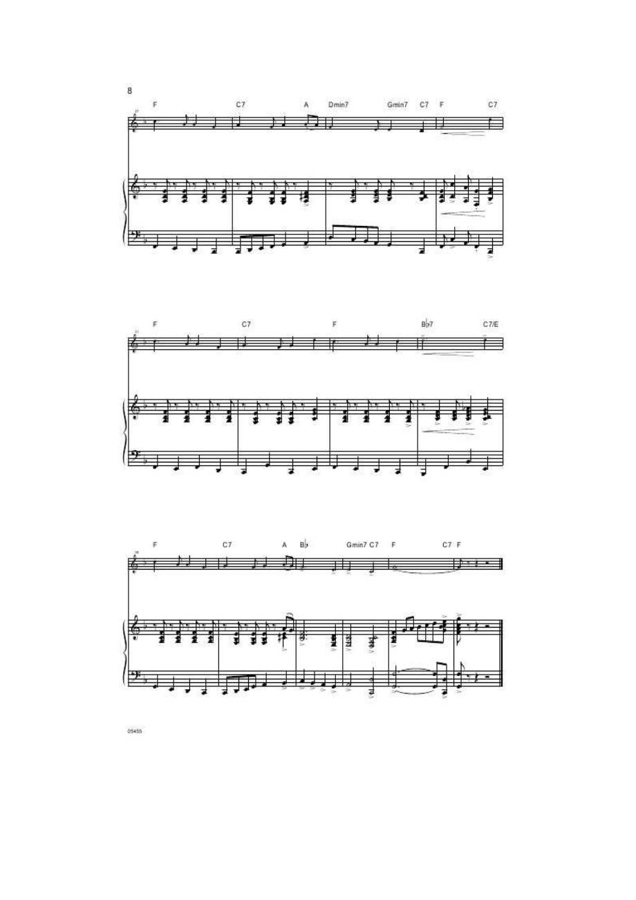 Auld Lang Syne（弹唱版）－Robert Burns 钢琴谱.docx_第3页