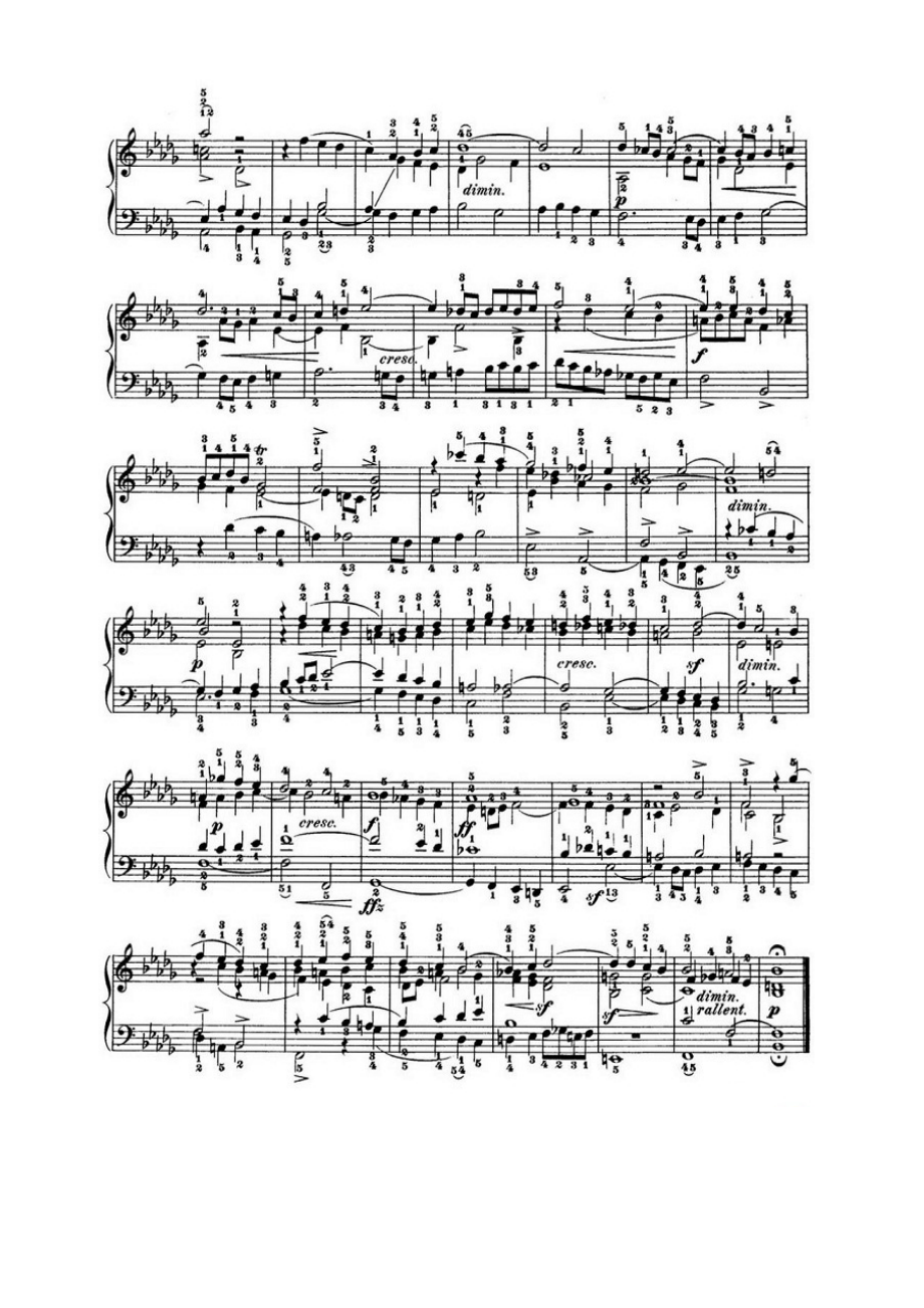 巴赫《平均律钢琴曲集·第一卷》之赋格曲（NO.22） 钢琴谱.docx_第2页
