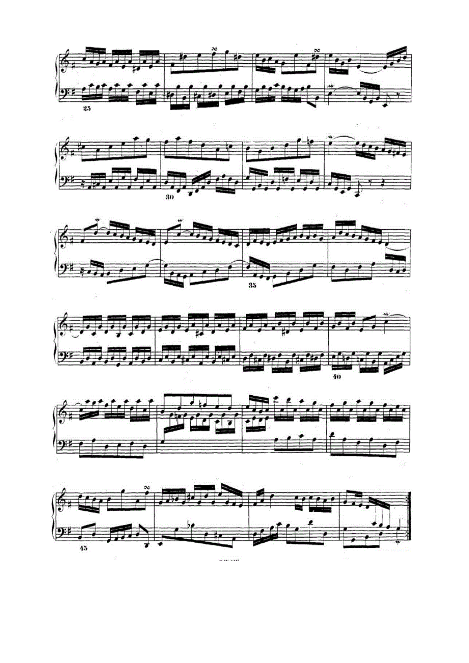 巴赫《平均律钢琴曲集·第二卷》之前奏曲（NO.15） 钢琴谱.docx_第2页