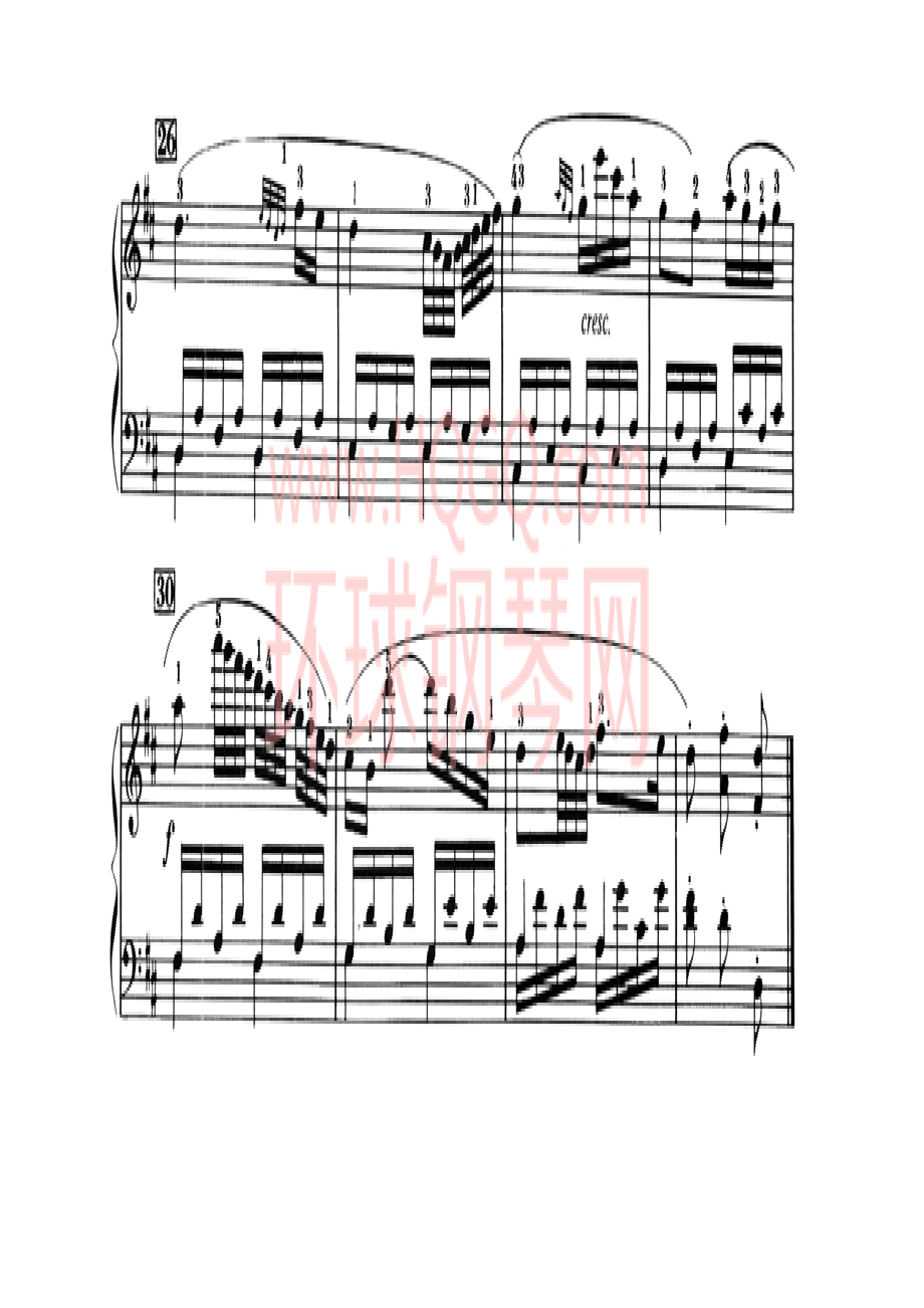 车尔尼823青年钢琴家练习曲 钢琴谱_3.docx_第2页
