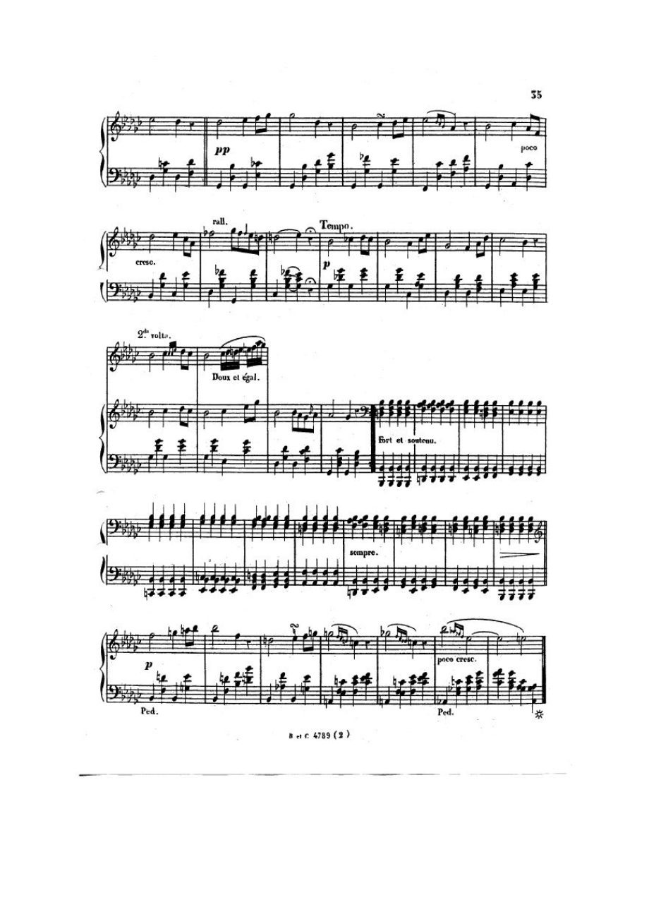 首大调练习曲 12 Etudes in All Major Keys Op.35 钢琴谱_1.docx_第2页