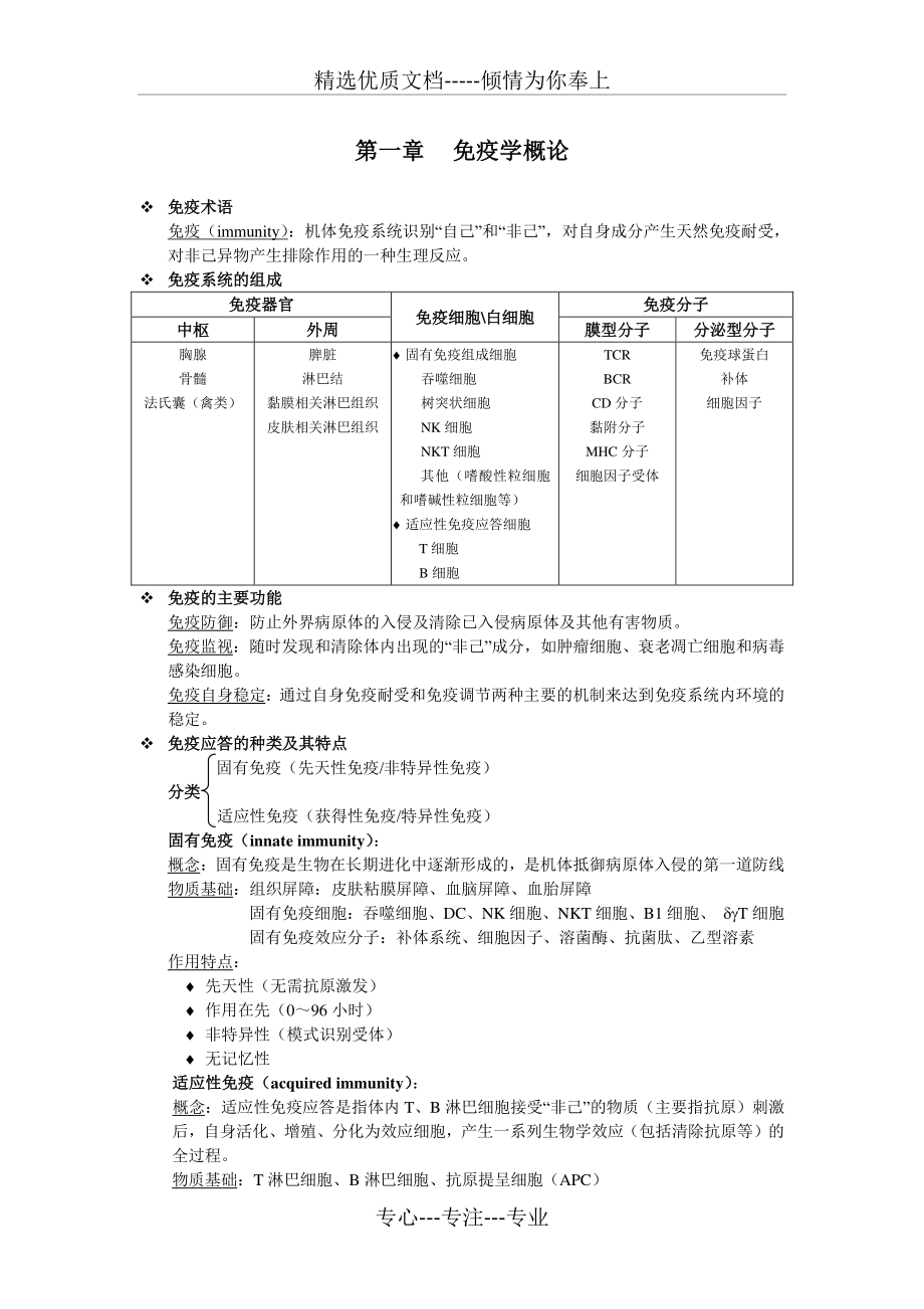 医学免疫学重点整理1.doc_第1页
