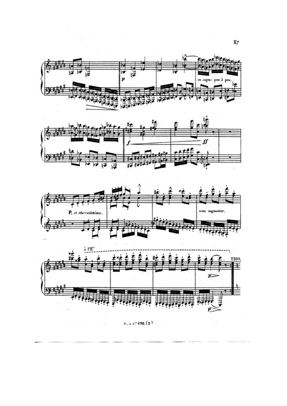 首大调练习曲 12 Etudes in All Major Keys Op.35 钢琴谱_11.docx_第2页