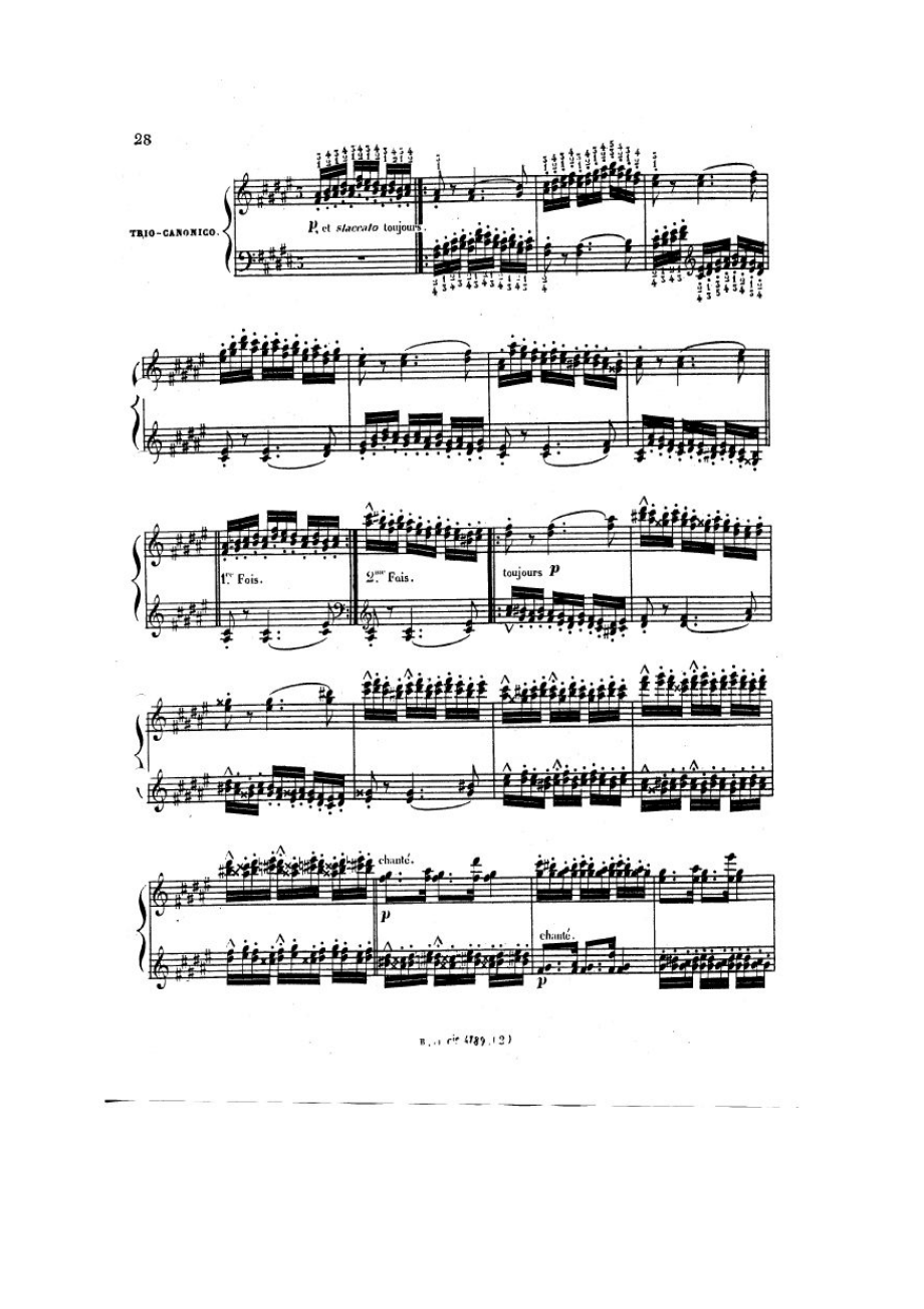 首大调练习曲 12 Etudes in All Major Keys Op.35 钢琴谱_11.docx_第3页