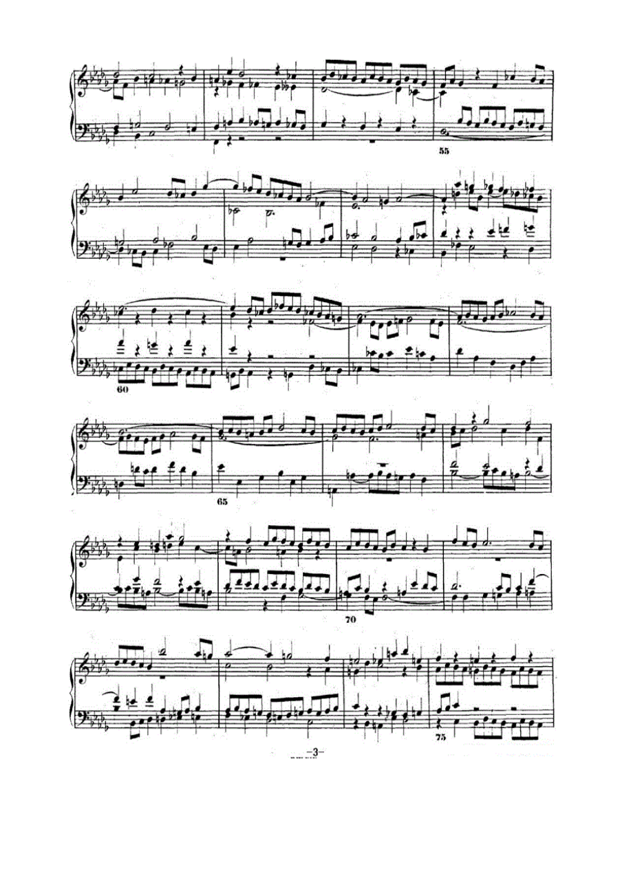 巴赫《平均律钢琴曲集·第二卷》之赋格曲（NO.22） 钢琴谱.docx_第3页