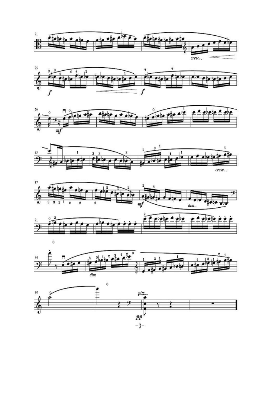 野蜂飞舞 提琴谱.docx_第3页